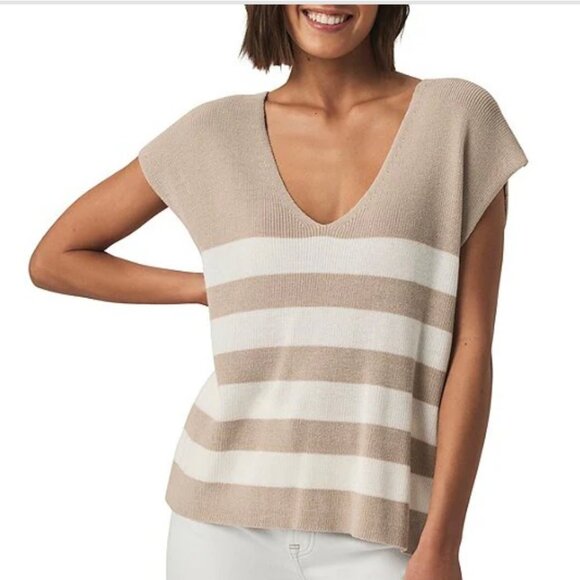 Splendid Octavia Open Front Block Striped Cardigan Set - Picture 4 of 16